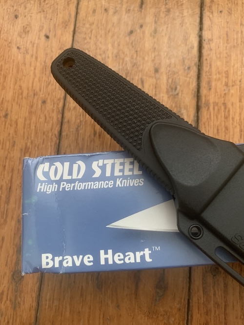 Guthook Knives: COLD STEEL Japanese Made 11SDS Brave Heart Covert Knife