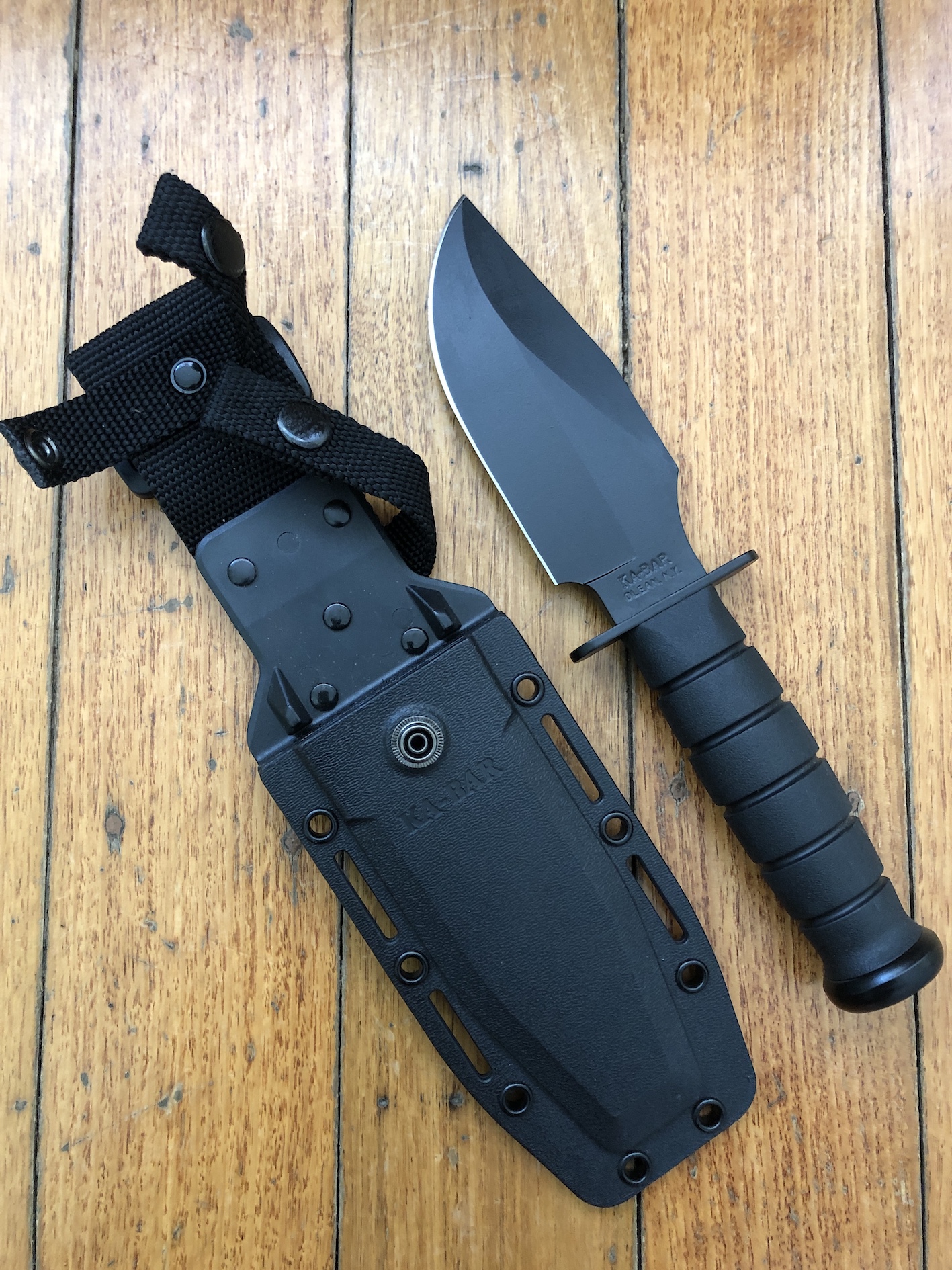 Ka-Bar Knife: Kabar Original and collectable WartHog knife with Kydex ...