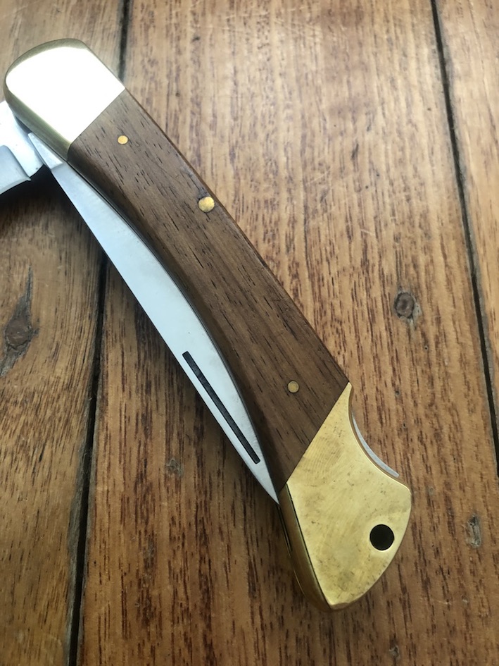 Puma Rare Model 971 Game Warden 1986 Saw and Blade Folding Lock Knife ...