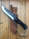 Jefferson Splvey Sabertooth Knife with Leather Sheath #ST219