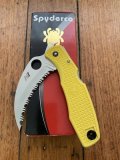 Spyderco SEKI Japan SpyderHawk H1 Serrated Blade Lock Back Folding Knife in Original Box