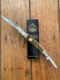 Puma Knife: 1990's Puma Bantam Folding Knife with Stag Antler Handle