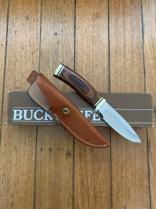 Buck Knife: 1993 Buck 692 Vanguard Knife with original Leather Sheath & Box